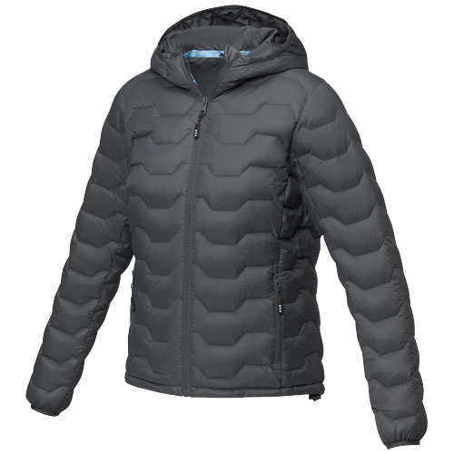 Veste Femme duvet isotherme personnalisable Petalite Gris storm